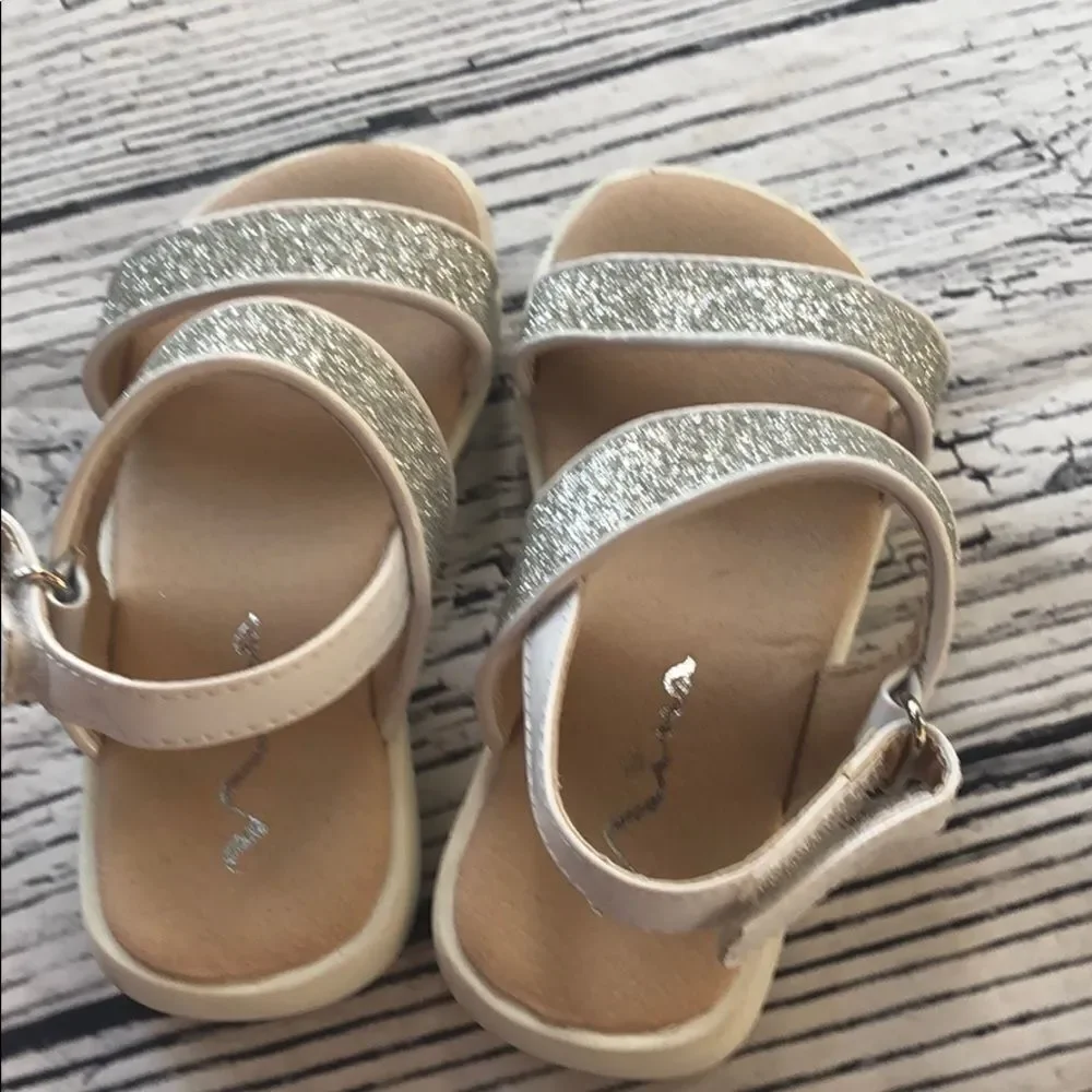 Nina Sparkle Velcro Sandals - 7 little kid